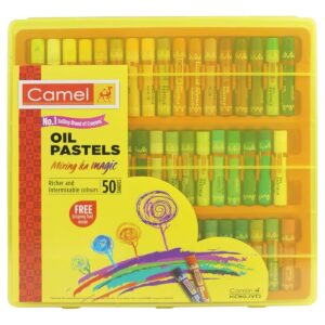 Camel Oil Pastels 50 Shades Multicolor